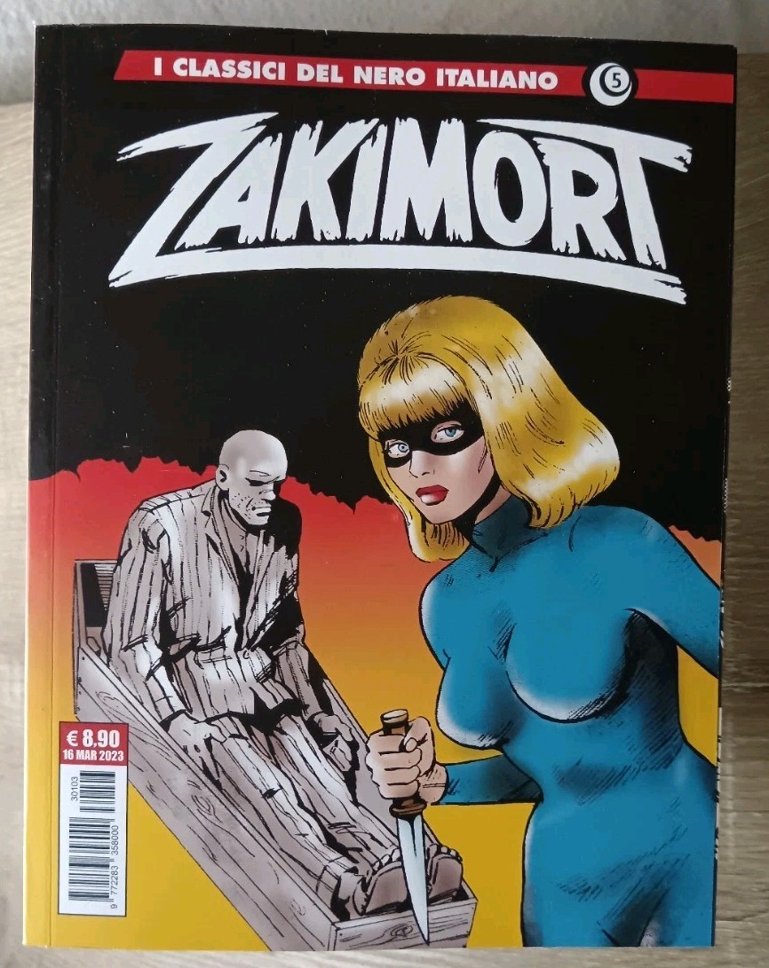 ZAKIMORT VOL 5 I CLASSICI DEL NERO ITALIANO EDITORIALE COSMO  NUOVO