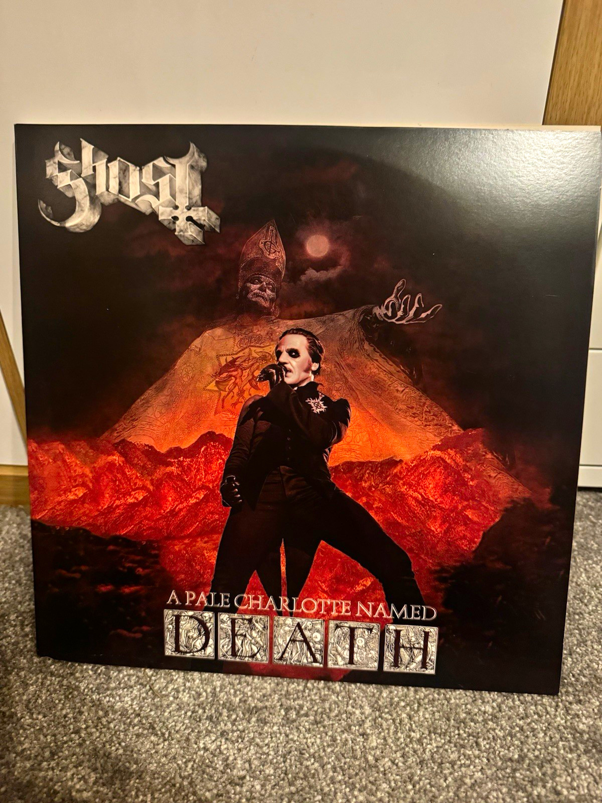 Ghost - A Pale Charlotte Named Death 12" LP Red Coloured Vinyl Promo 2019