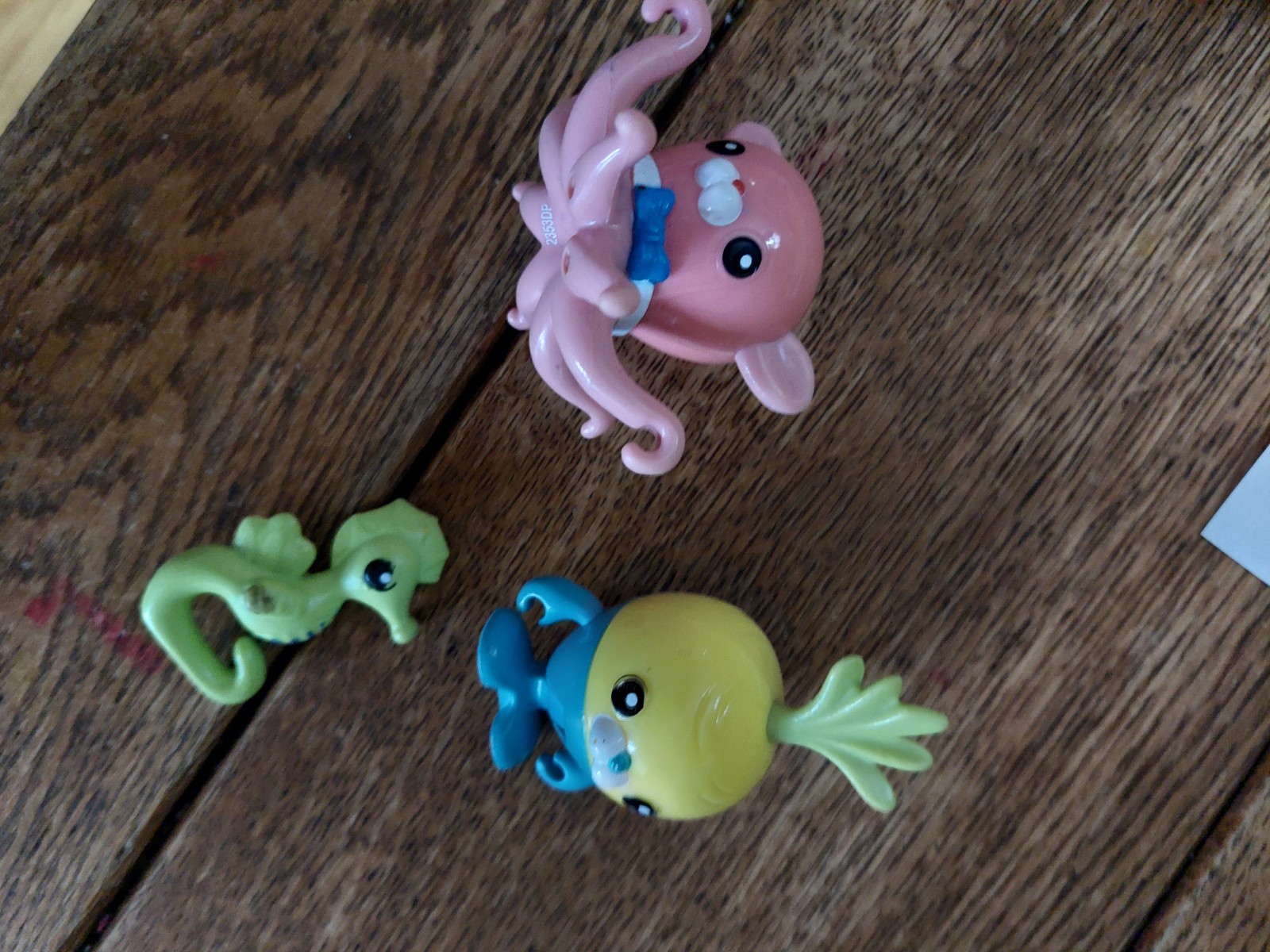 Octonauts Figures  Turnip Prof Inkling And Seahorse