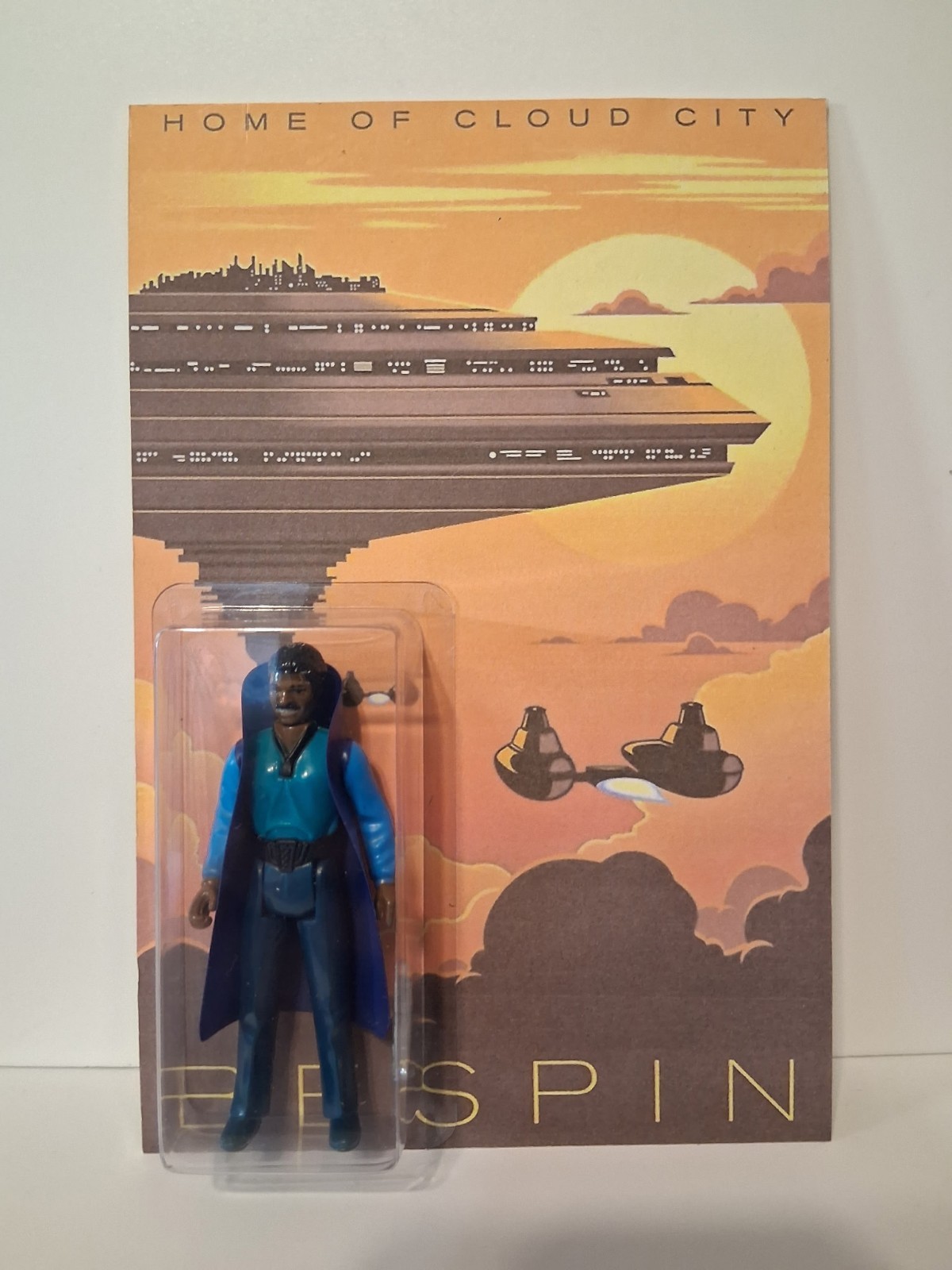 CARTOLINA VINTAGE LANDO CALRISSIAN / PERSONALIZZATA