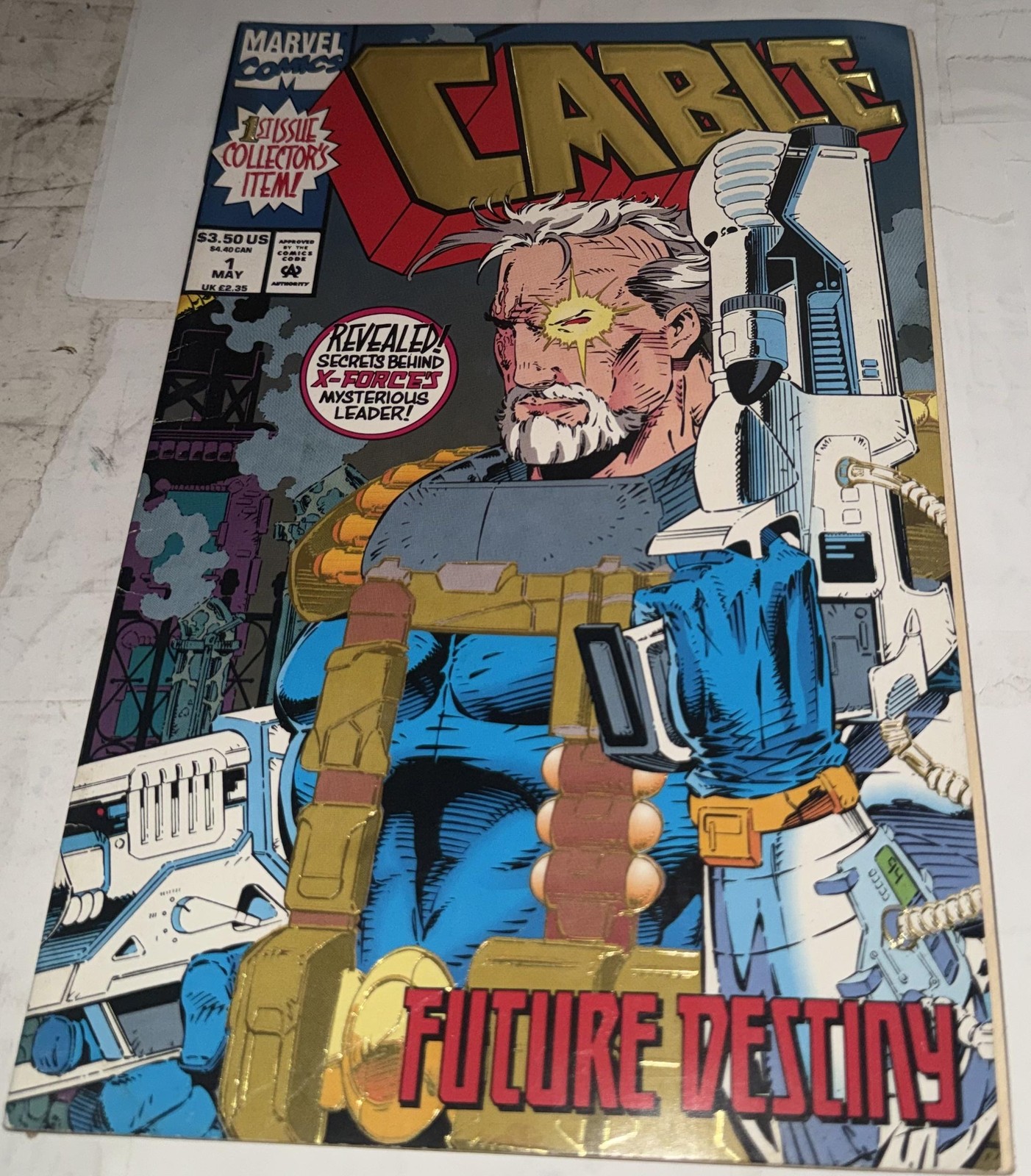 Fumetto Vintage 1994 Marvel Cable Future Destiny #1 X-Force Leader Origine