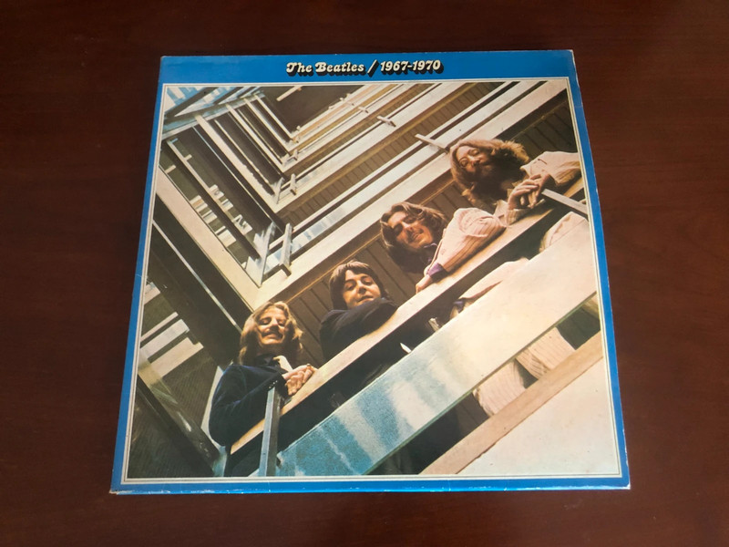 LP Long Play - Doble Vinilo The Beatles - 1967-1970 (Álbum Azul) Impecable