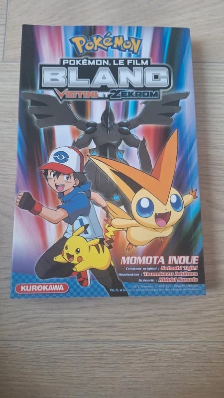 Manga Pokémon blanc victini et zekrom