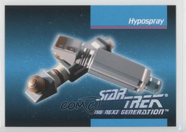 1992 Impel Star Trek The Next Generation Hypospray #071 0q0