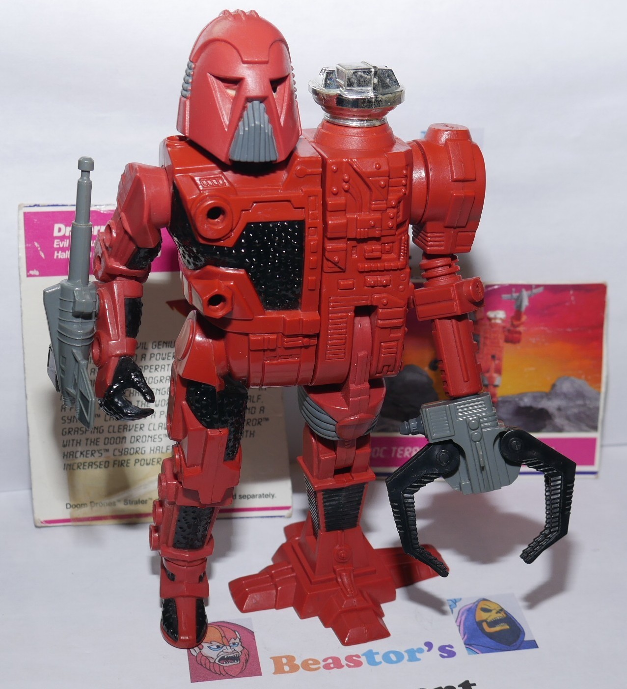 Centurions Doctor Dr. Terror action figure 100% completo vintage 1986 Kenner