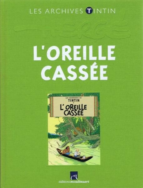 EO Archives Tintin 3 L'Oreille Cassée (Hergé) (Neuf)
