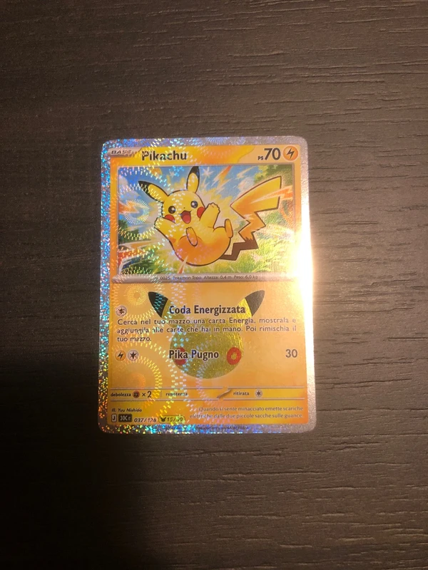 Pikachu 037/128 15/30 30C IT