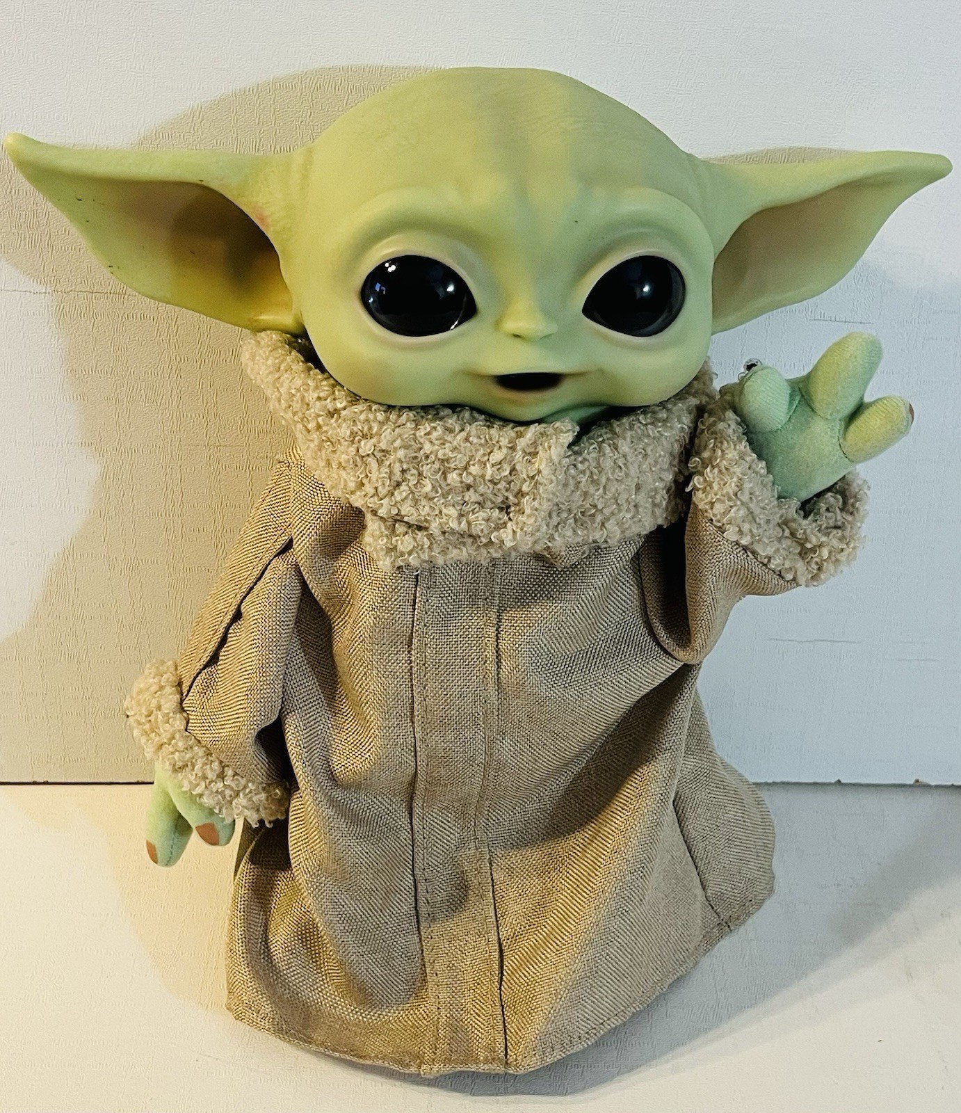 Mattel Star Wars GROGU THE CHILD Baby Yoda Mandalorian 11" Plush Rubber Head