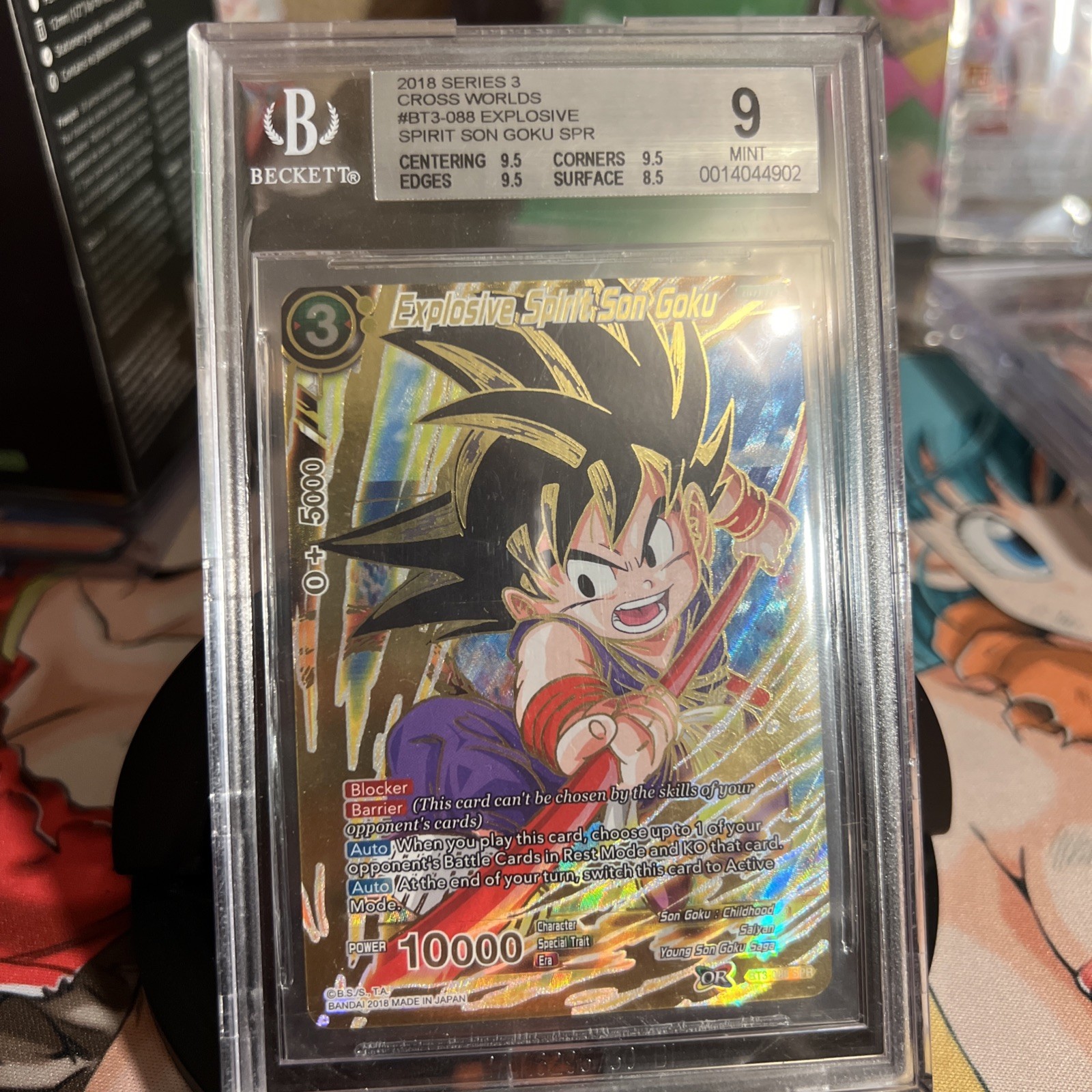 Explosive Spirit Son Goku - BT3-088 - SPR NM-Mint Dragon Ball Super Series 3 Boo
