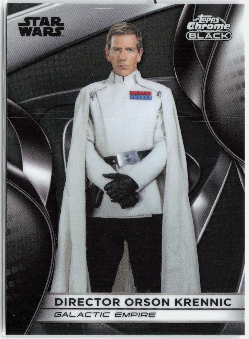 2025 Topps Star Wars Smugglers Avamposto - Cromo Nero #CB-14 Dir Orson Krennic