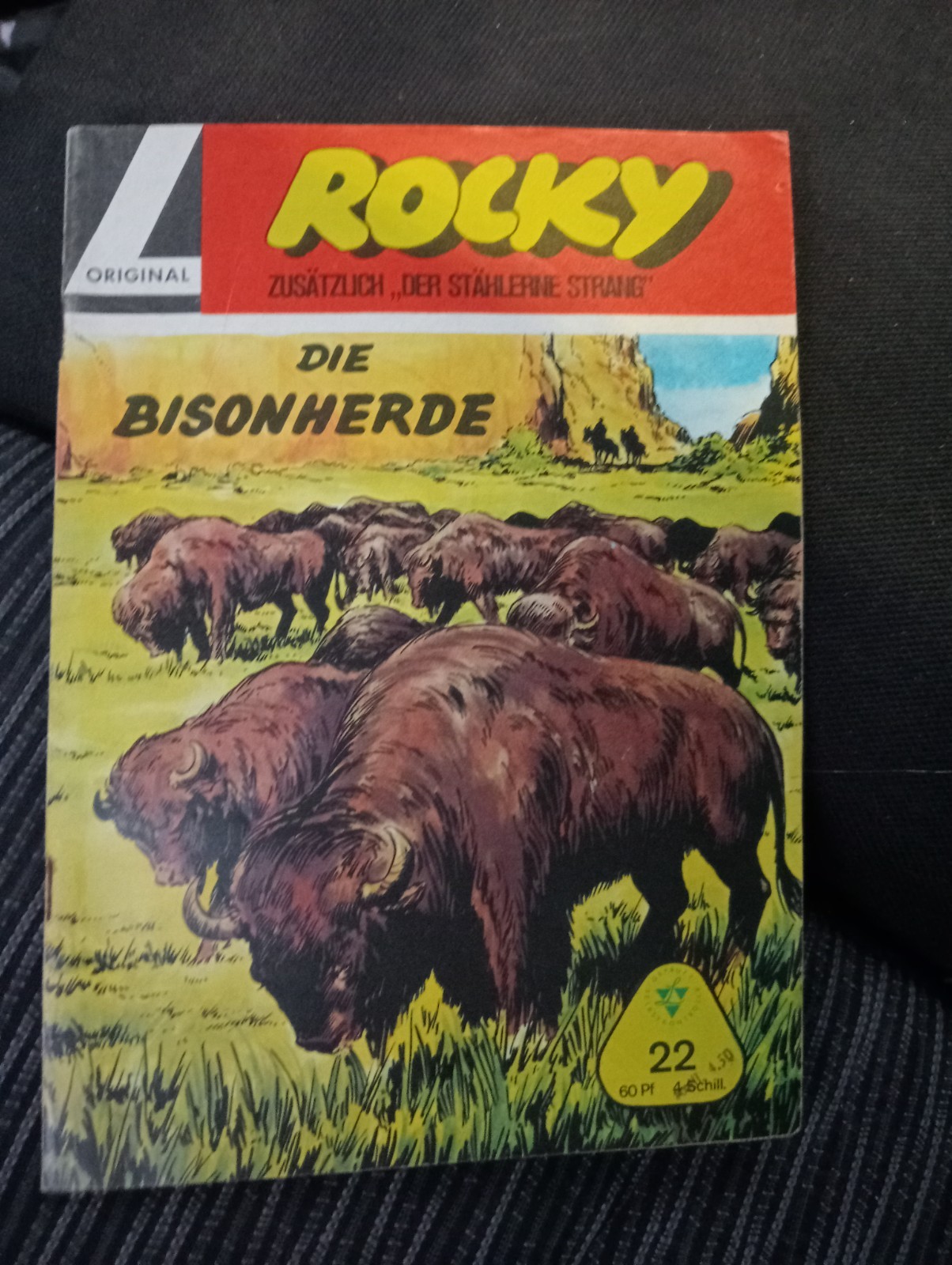 ZAGOR EDIZIONE TEDESCA ROCKY N. 22 DIE BISONHERDE