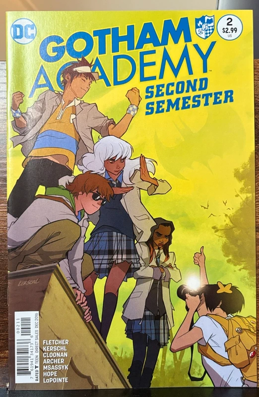 Gotham Academy: Second Semester #2 regular cover (DC Comics)