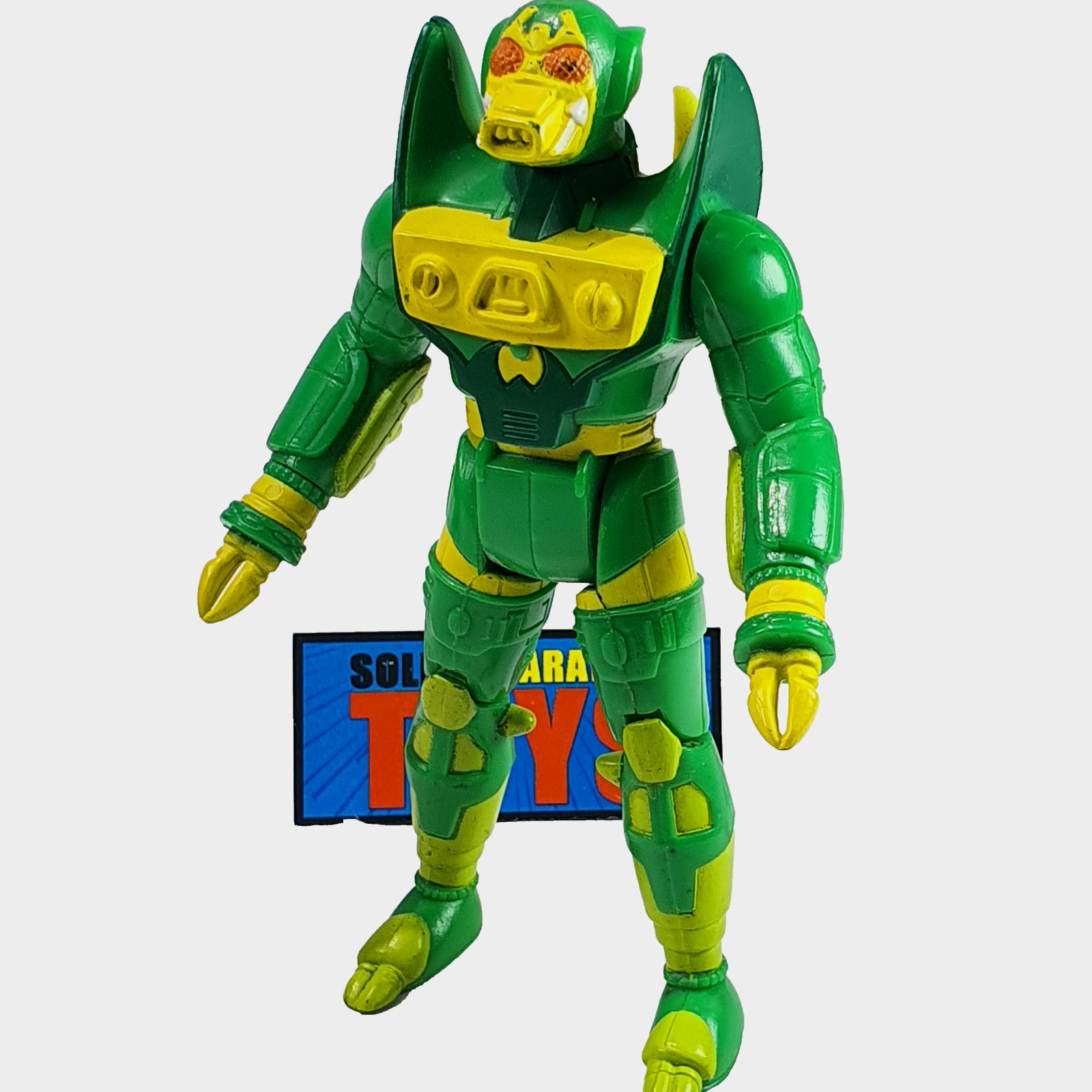 Figurina vintage Kenner Super Powers MANTIS 100% completa originale 1985 verde DC Comic