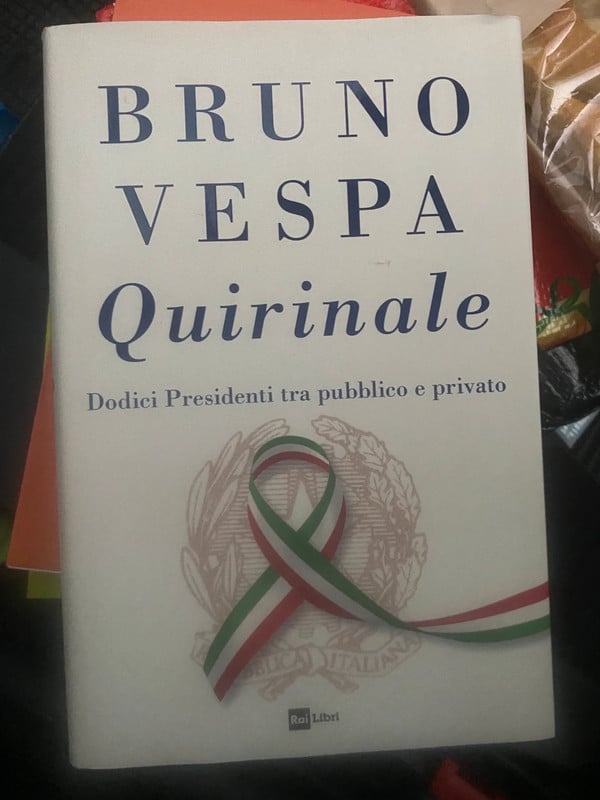 Libro Quirinale Bruno Vespa