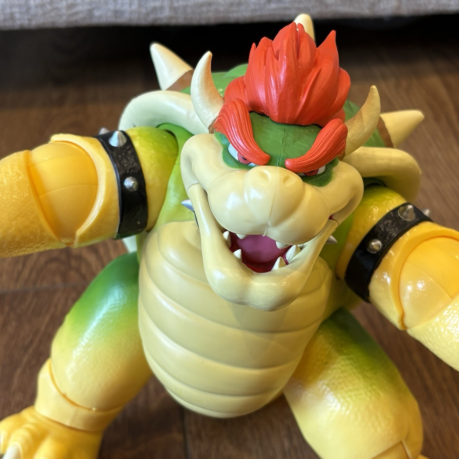 Super Mario Bros Movie 2023 Bowser Figura Respira Fuoco Jakks Nintendo