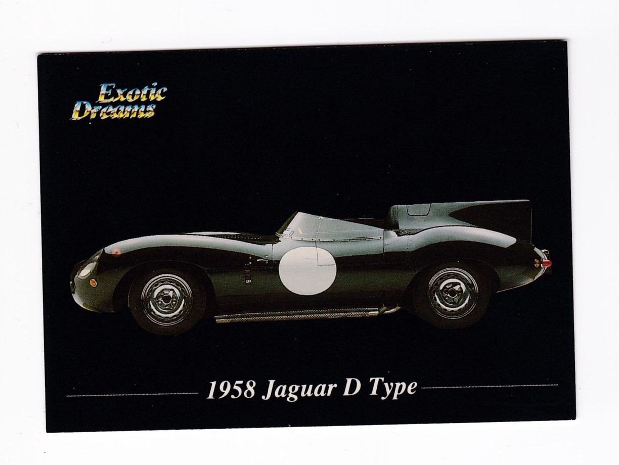 1992 All-Sports Exotic Dreams 1958 Jaguar D Type Roadster #28