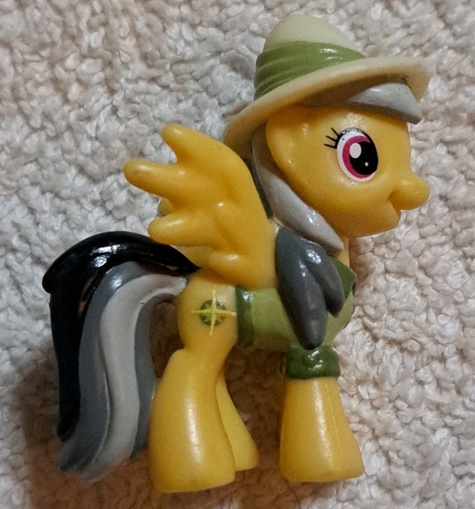 2013 My Little Pony 2" Daring Do Dazzle Figure RARE 