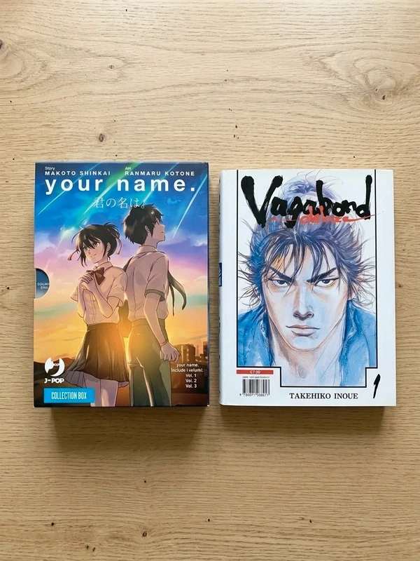Vagabond 1 deluxe e cofanetto your name