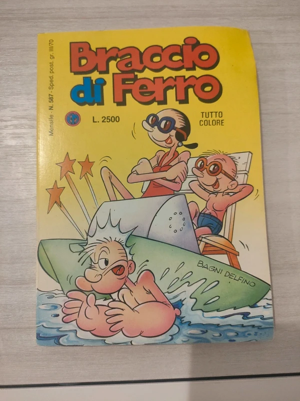 Fumetto Braccio di Ferro Tutto Colore N. 587 - Luglio 1993