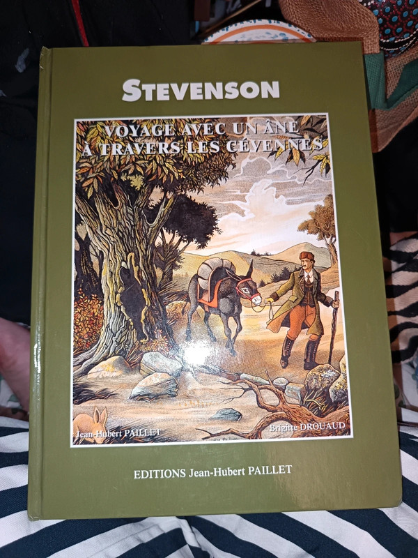 Bd voyage avec un âne à travers les cevennes