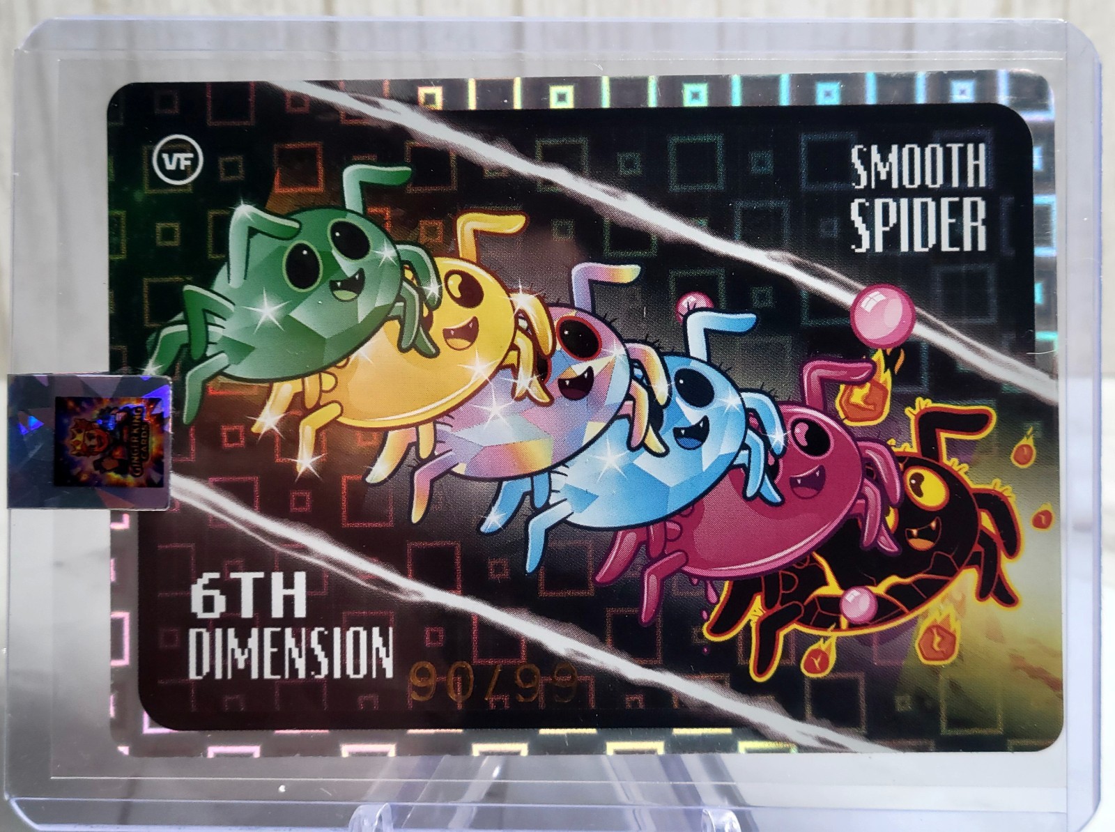 VeeFriends Spectacular Series Smooth Spider 6th Dimension Black /99 SSP