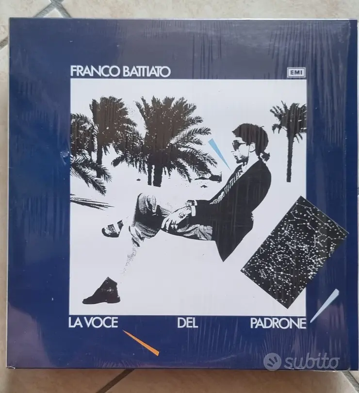 Franco Battiato "La Voce del Padrone" VINILE 1981