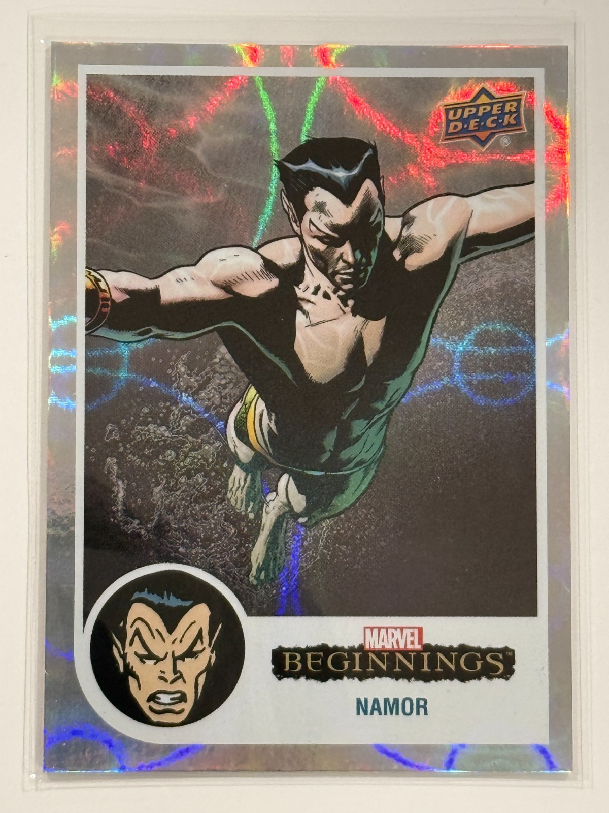 2022 Marvel Beginning ARCOBALENO BIANCO OLTRE #001 #1 NAMOR Obiettivo💥💥