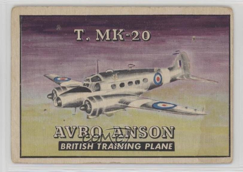 1952 Topps Wings - Amico o nemico R707-4 T MK-20 #167 n1u