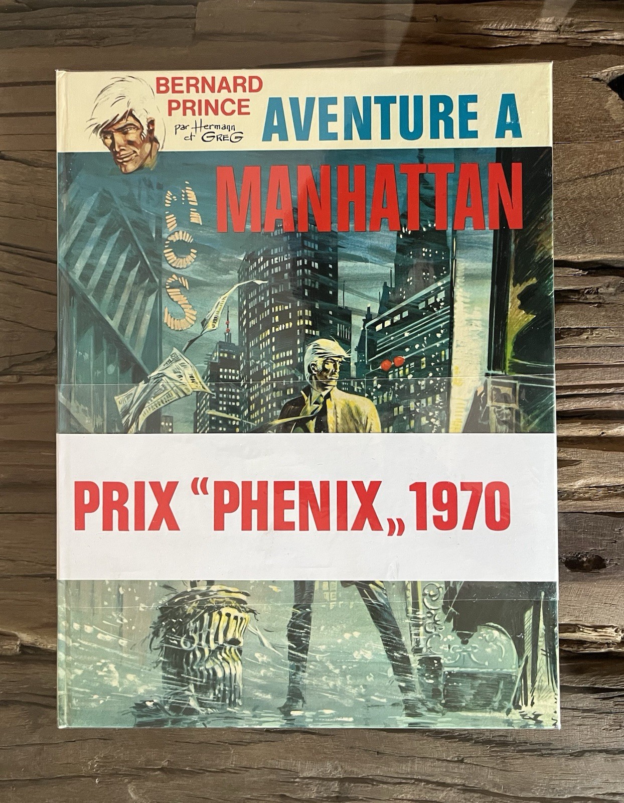 BERNARD PRINCE: EO AVENTURE  À MANHATTAN 70+BANDEAU RARETÉ CRAQUANT NEUF HERMANN