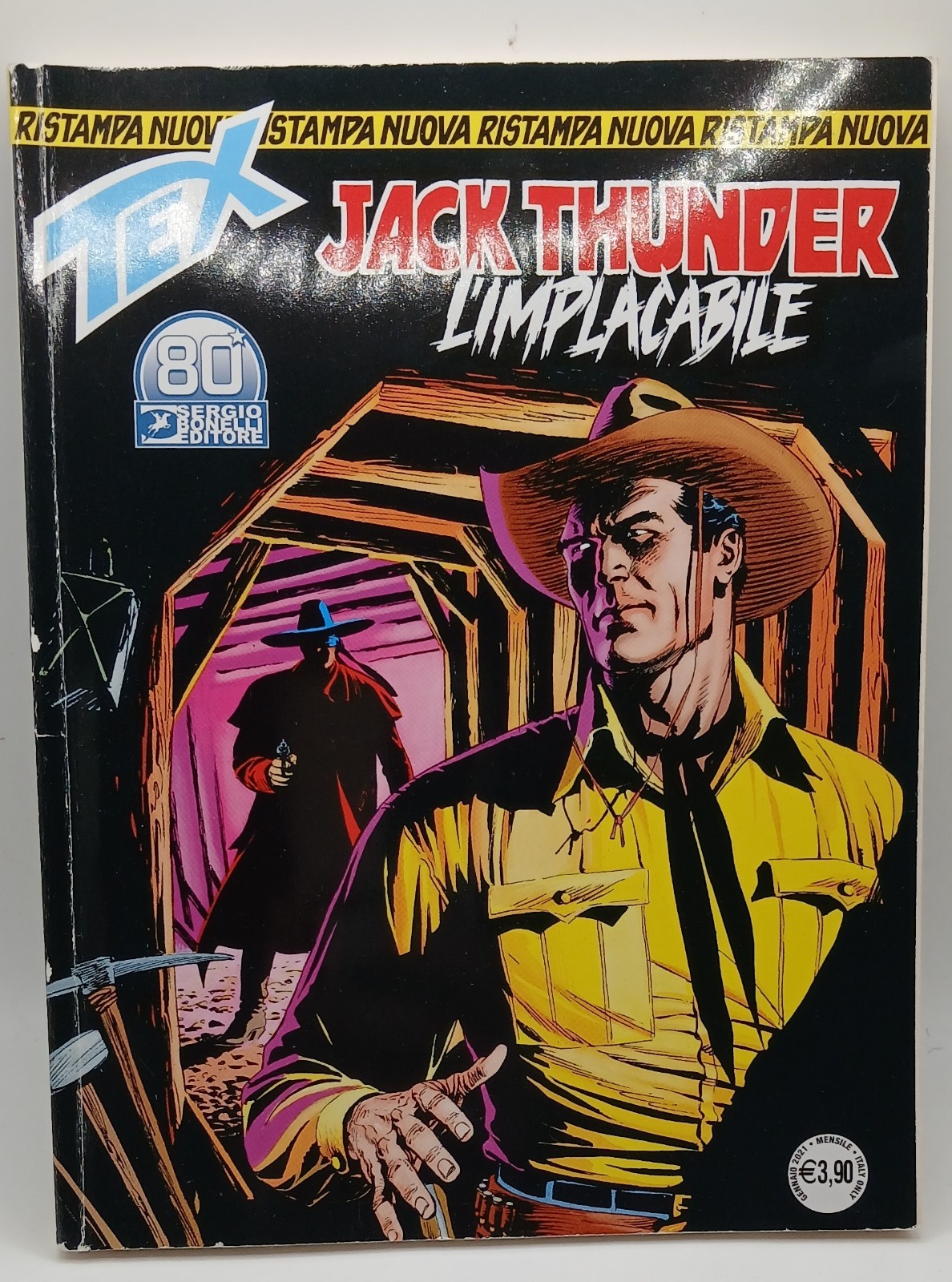 Fumetto Tex N° 465: Jack Thunder l'implacabile. Serie: Nuova Ristampa