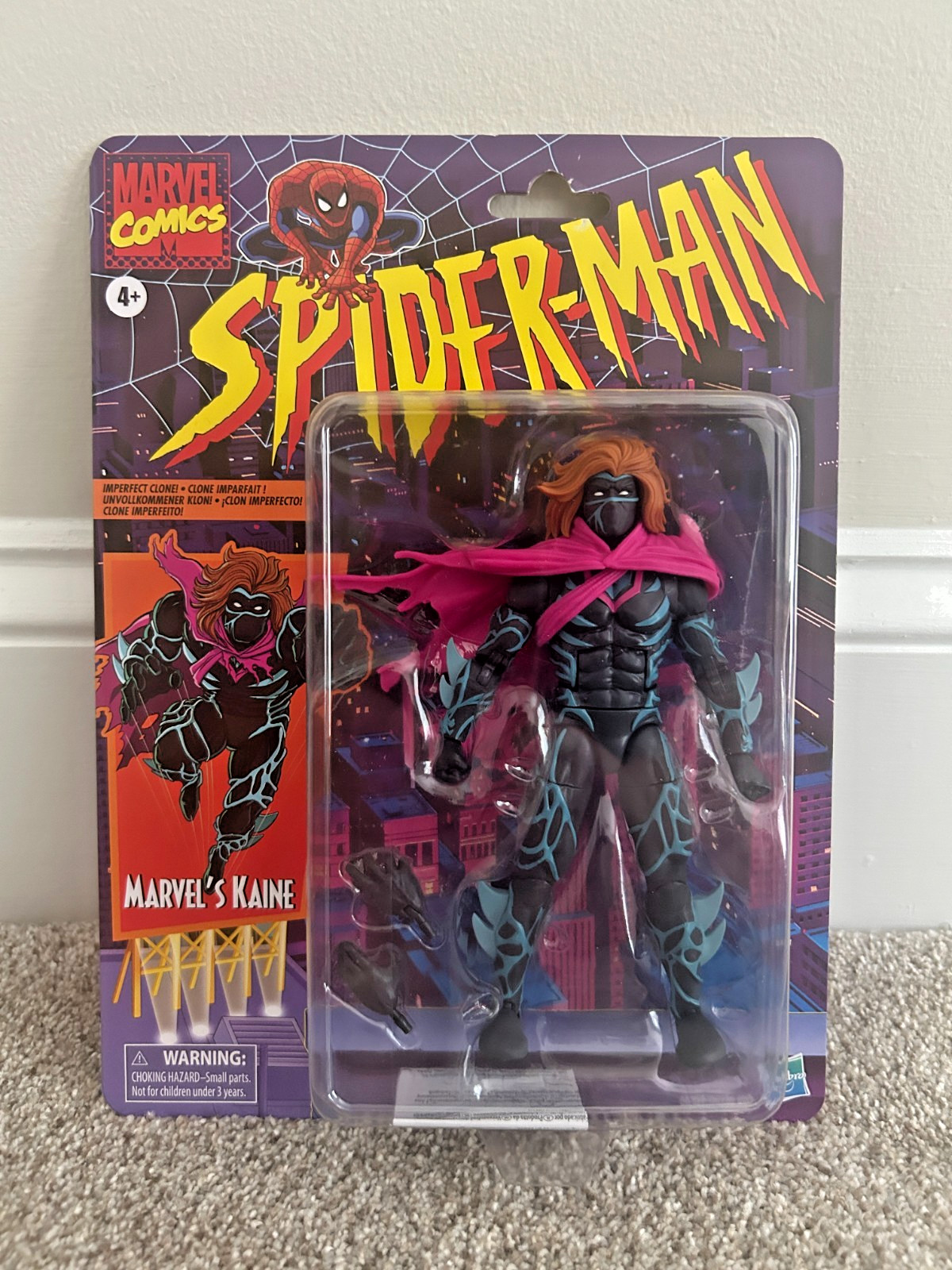 Marvel Legends Spider Man Collezione Retrò Kaine (Retro)