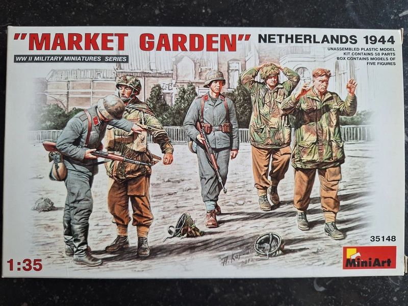 British para's - "Market garden" - Netherlands 1944 - Dragon 1/35