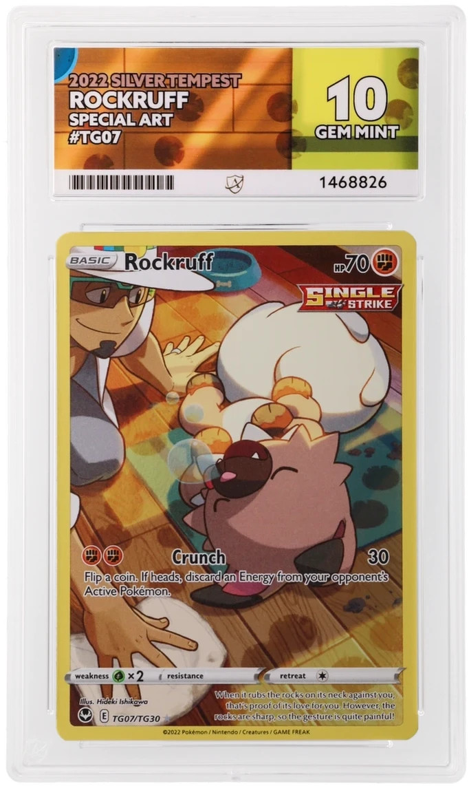 ACE 10 Rockruff TG07 Silver Tempest 2022