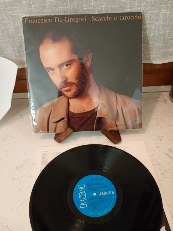 De Gregori lp scacchi e tarocchi