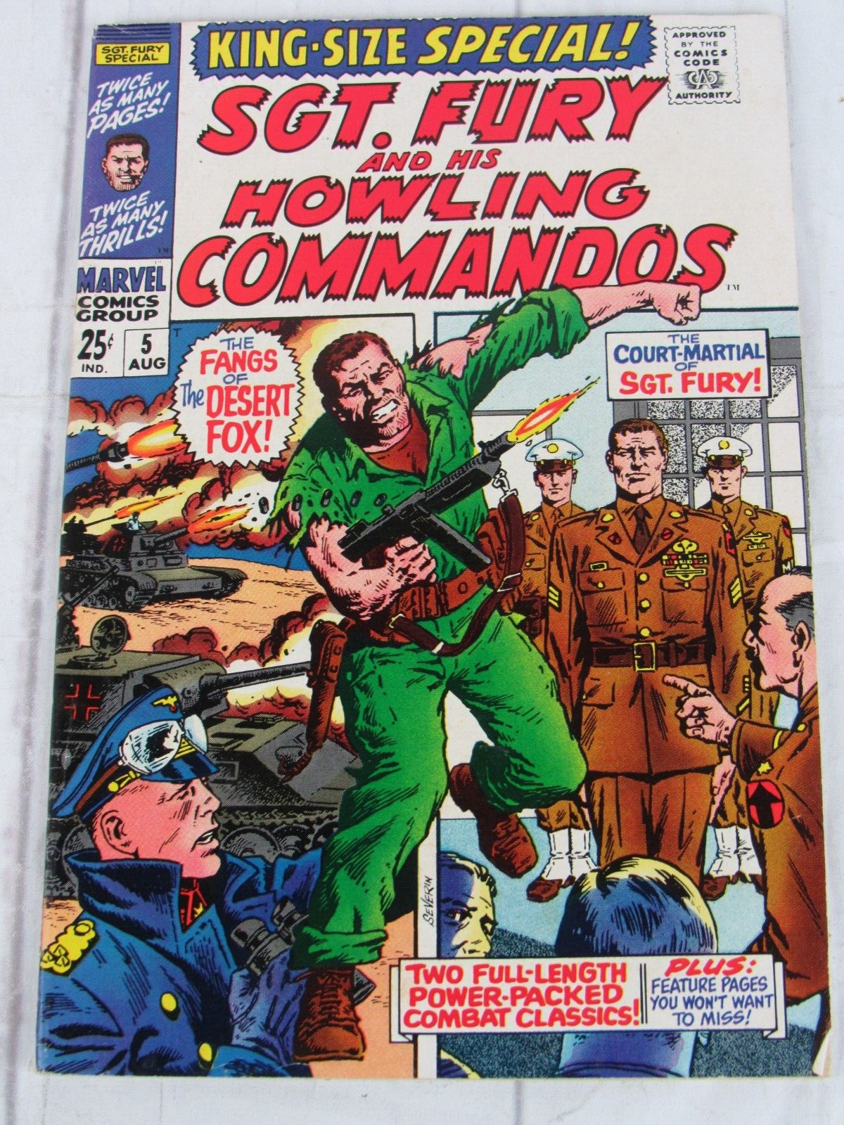 Sgt. Fury and His Howling Commandos Special #5 agosto 1969 Marvel Comics