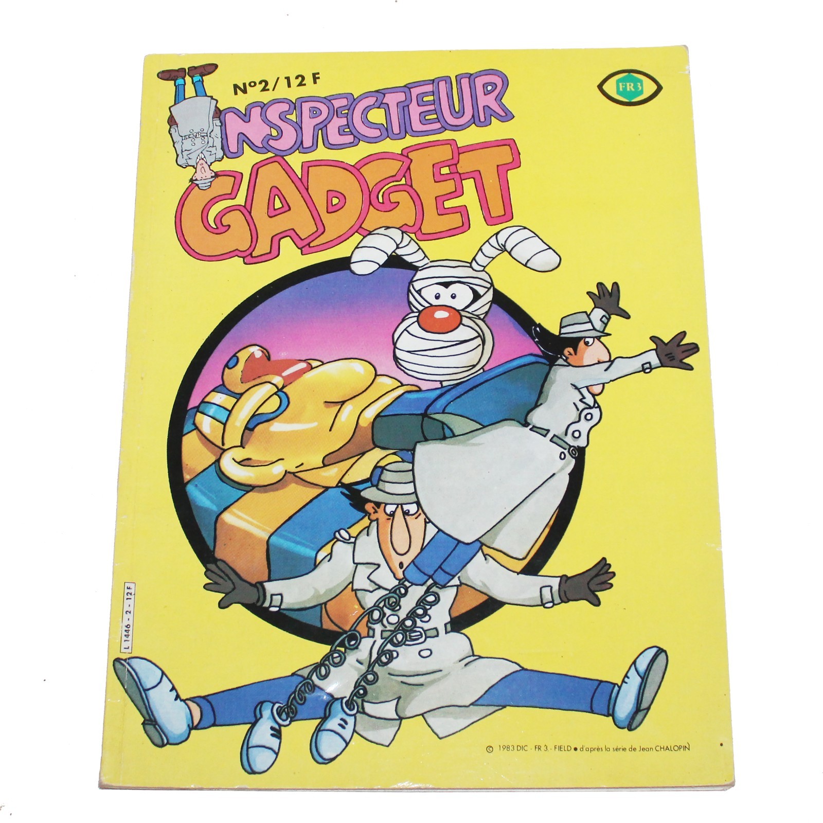 Inspecteur Gadget n°2 (1983) – Magazine BD FR3 – Édition originale vintage