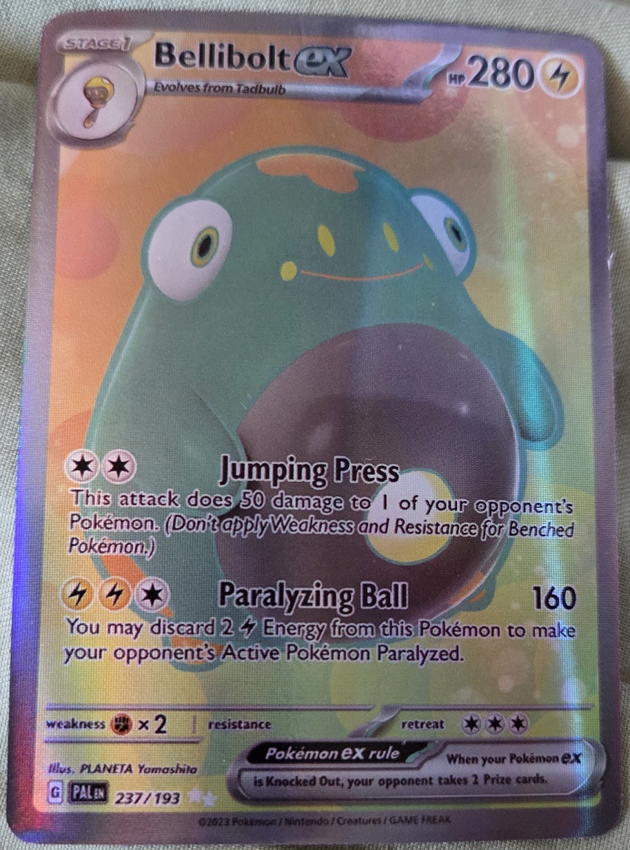 Bellibolt ex 237/193 Sv02: Paldea Evolved Holo