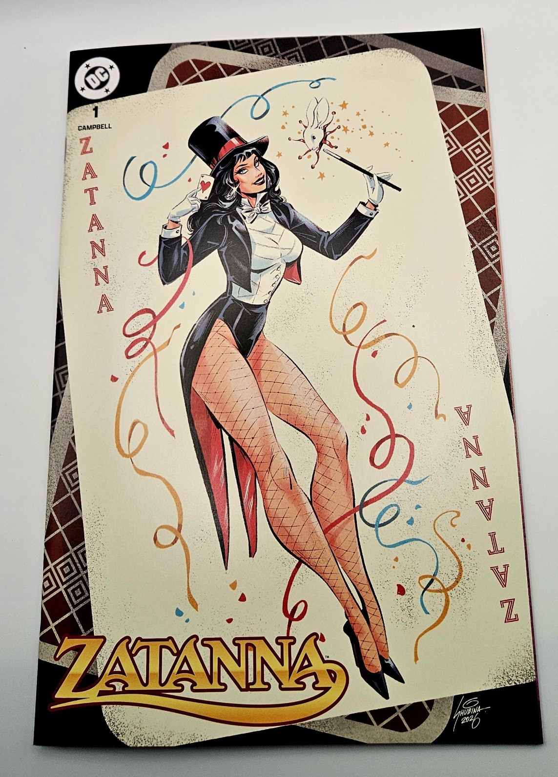 ZATANNA #1 SVETA SHUBINA VARIANTE ESCLUSIVA LTD 1000 🔥