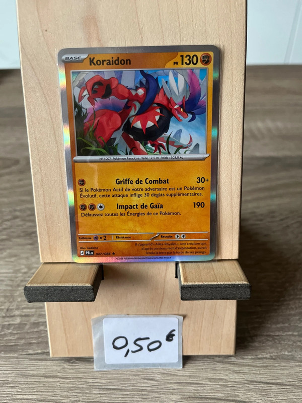 Koraidon holo 47/84 nuit noire