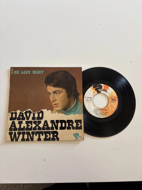 45 tours David Alexandre Winter