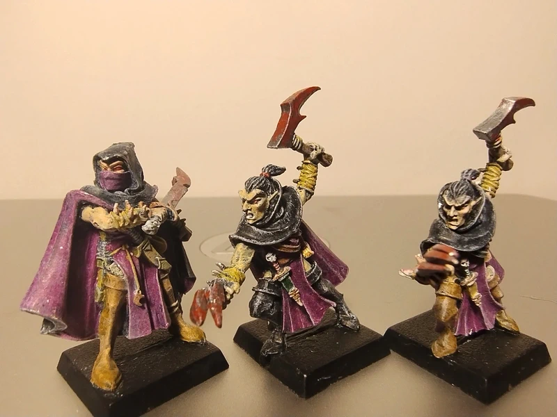 Warhammer oop dark elves shades