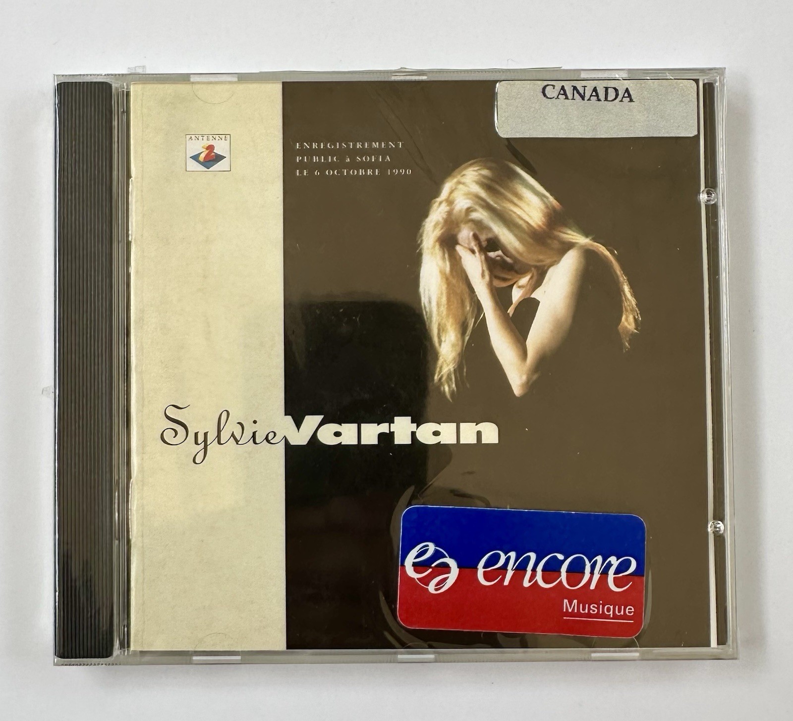 Sylvie Vartan - Enregistrement Public à Sofia CD Canada Neuf Sous Blister