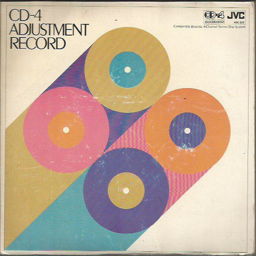 CD-4 Adjustment Record No Artist Dischi In Buone Condizioni