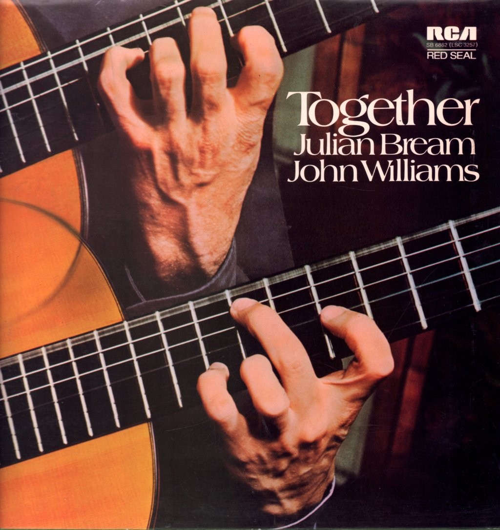 SB6862 Julian Bream / John Williams Together LP Vinile 12" 33 RPM RCA 1972