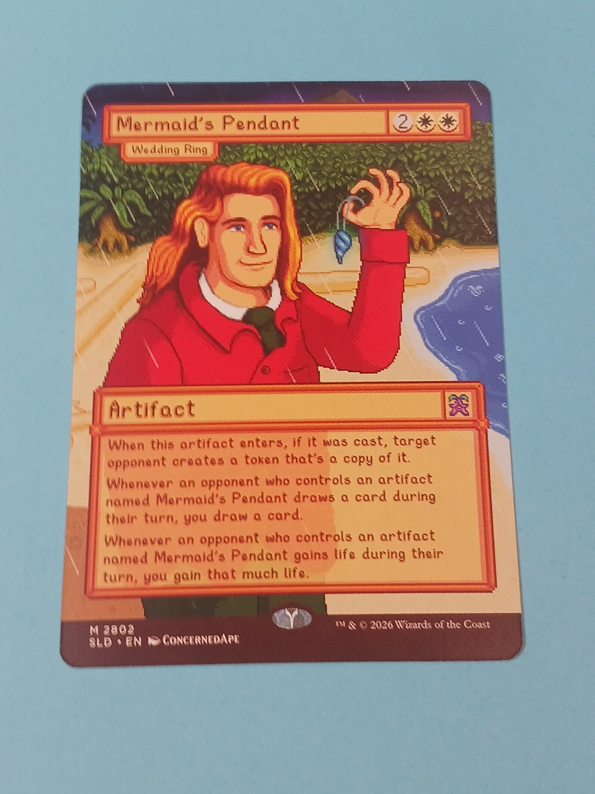 Ciondolo Sirena - Fede Nuziale 2802 SLD Stardew Valley Magic MTG NM