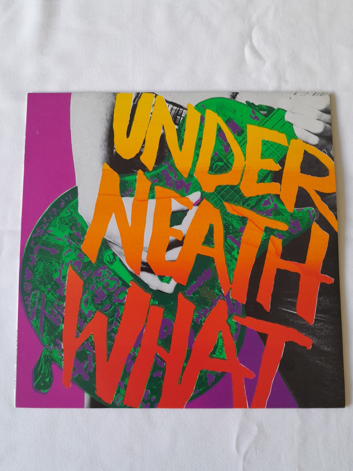 Under Neath What  Fire Bomb Telecom Vinyl 12" Single 1988 OBG 005T Ltd Edition
