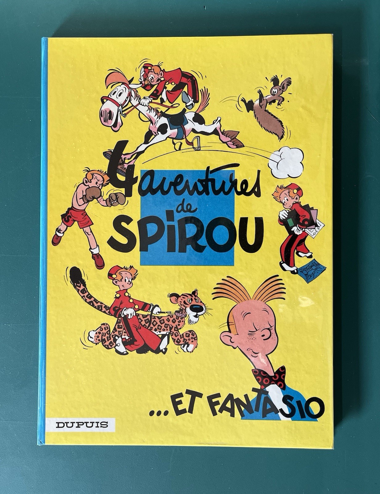 4 AVENTURES DE SPIROU : EXCEPTIONNELLE EDIT 66 ULTRA RARE CRAQUANT NEUF FRANQUIN