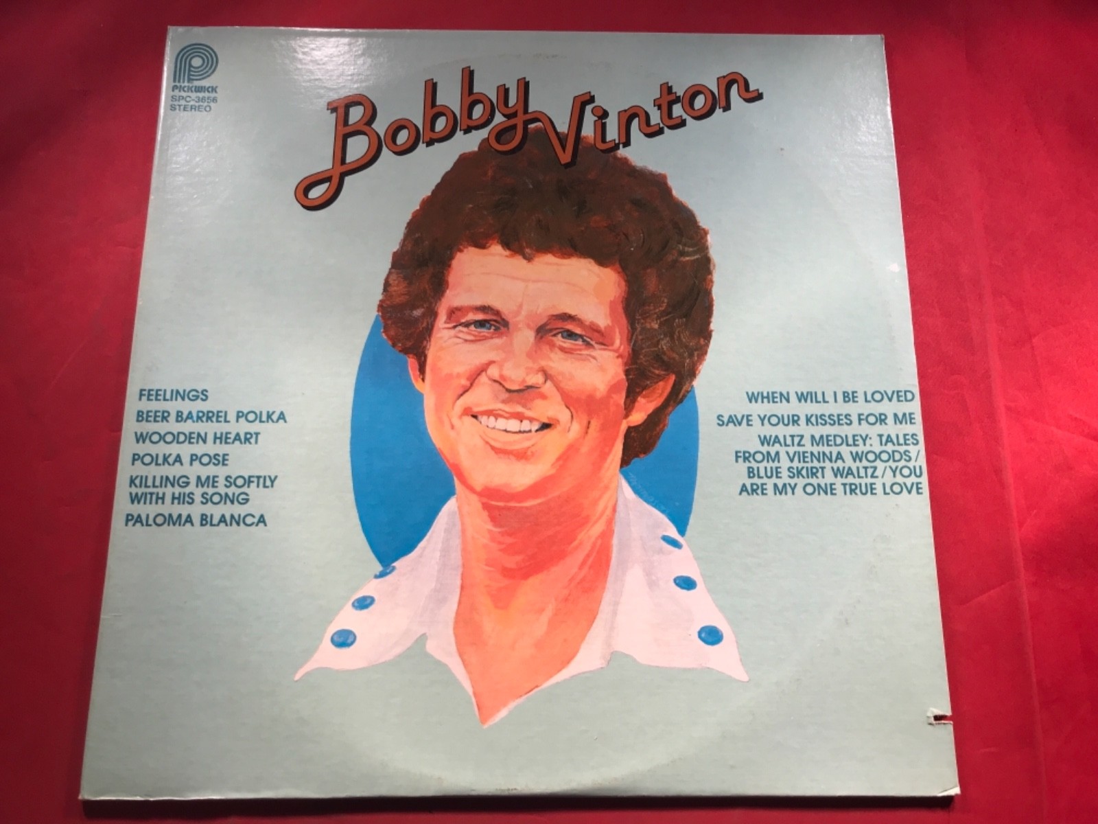 K1-20 BOBBY VINTON Bobby Vinton - 1978 - SPC 3656 - RECORD - EASY LISTENING