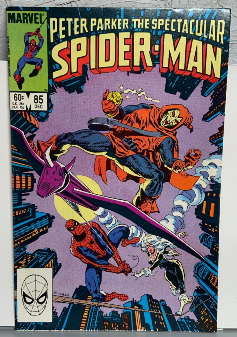 Spettacolare Spider-Man #85 Hobgoblin app Marvel Comics 1983