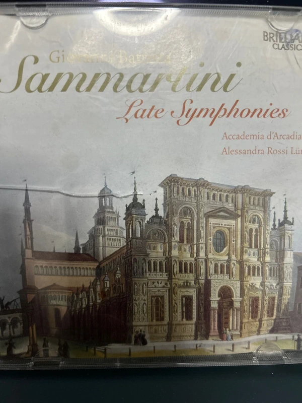 Sammartini Late Symphonies